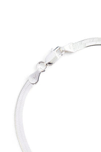 Herringbone Bracelet Silver